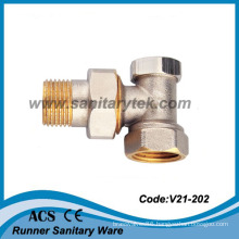 Angle Lockshield Radiator Valve (V21-202)